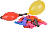 Balony Bomby Wodne na Wodę Kolorowe z Pompką 45szt