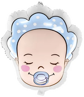 Balon Foliowy CHŁPOPIEC Bobas Baby Shower 40x45cm