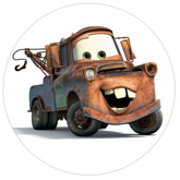 Opłatek tortowy 20 cm, Cars 1 szt.