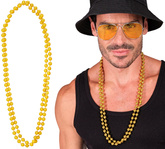 Zestaw Naszyjniki ZŁOTE Disco Lata 80, 2szt.