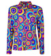 Koszula DISCO Kolorowe Kółka Lata 70 80, XXXL