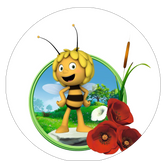 Opłatek tortowy 20 cm, Pszczółka Maja 1 szt.