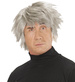 Peruka Siwa Szara Zombie Gwiazda Rock Naukowiec