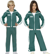 Kostium Strój DRES GRACZA Niebzpieczna Gra 5-6 lat