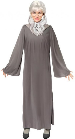 Kostium Strój Szara Czarodziejka Marta 130/140 cm