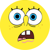 Opłatek tortowy 14 cm, SpongeBob 1 szt.