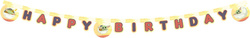 Baner Happy Birthday Star Wars Mandalorian Yoda