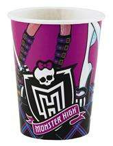 Kubeczki Monster High, 8 szt, 0,25l