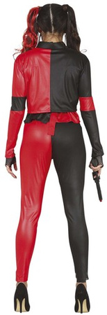 Strój Kostium Harley Błazen Klaun Halloween S