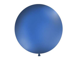 Balon olbrzym 1 m, pastel, granat, 1 szt.
