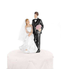 Figurka na tort Para Młoda, 13,5 cm, 1szt.