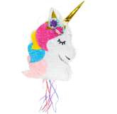 Piniata Rozmarzony Jednorożec, rozm. 40x7,5x32 cm