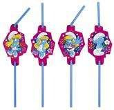 Słomki Zakochana Smerfetka, 8 szt.