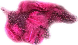 Piórka nakrapiane różowe op.3g