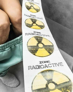 Papier toaletowy Radioactive ZONE XL  1szt.