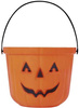 Wiaderko Dynia na Cukierki Słodycze Halloween