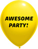 Balony pastelowe Awesome Party! 14 cali, 1 szt.