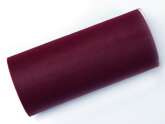 Tiul dekoracyjny 15cm x 25m, 1 szt, bordo