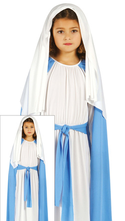 Kostium Strój MARYJA Matka Boska JASEŁKA 10-12 lat