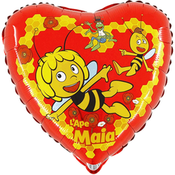 Balon foliowy serce Maja, 18" 1 szt.