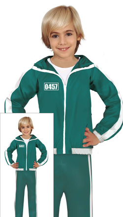 Kostium Strój DRES GRACZA Niebzpieczna Gra 5-6 lat