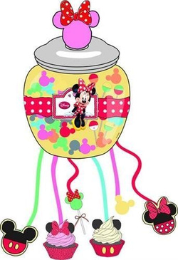 Pinata "Minnie Cafe", 1 szt.