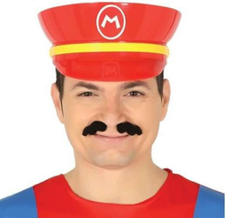 Czapka Plastikowa Mario, 1 szt.
