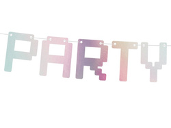 Baner Electric Holo - Party Dance, opalizujący