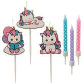 Świeczki na Tort JEDNOROŻEC Kucyki Unicorn 15szt.