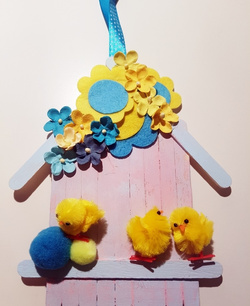 Kwiatki Papierowe Kolorowe Nasycone DIY 2cm 60szt.