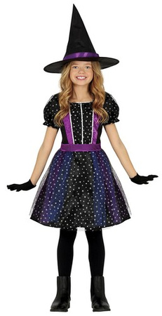 Kostium Strój Czarownica Wiedźma Halloween 5-6 lat