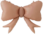 Balon Foliowy BRĄZOWA Pastelowa KOKARDA 80x63cm