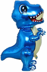 Balon foliowy Dinozaur, 4D Stojący, 42x62cm