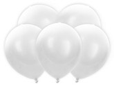 Balony Led 30cm 5 szt. , biały 1 op.