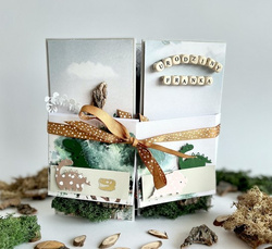 Naklejki ze Złoceniem Kolorowe DINOZAURY 28szt.