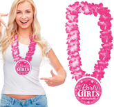 Naszyjnik Hawajski PARTY GIRLS Różowy Panieński