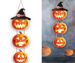 Dekoracja Wisząca DYNIE Halloween 64cm