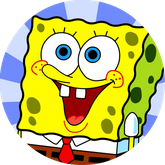 Opłatek tortowy 20 cm, SpongeBob 1 szt.