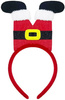 Opaska na Głowę NOGI MIKOŁAJA Święta Zabawna