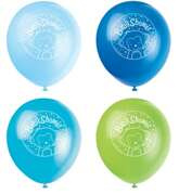 Balony Małpka Baby Shower, 30 cm, 8 szt.