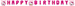 Baner Urodzinowy Girlanda HELLO KITTY Party 200cm