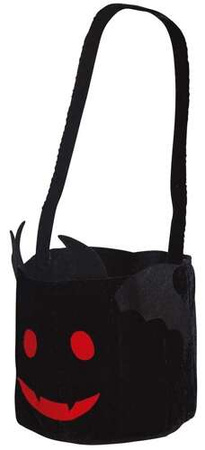 KOSZYCZEK Siatka na Cukierki Słodycze NIETOPERZ