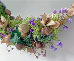 Żołędzie z Brokatem i Naturalne 12 szt.