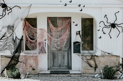 Dekoracja Szkielet KOŚCI Czaszka Ręce Nogi 5szt.