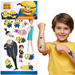Tatuaże Zmywalne MINIONKI Bajka 12szt.