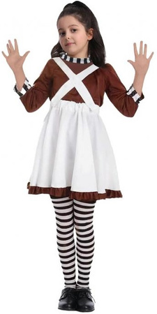 Kostium Strój Szalona Opętana Dziewczynka 110/120