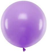 Balon okrągły 60 cm, Pastel Lavender Blue
