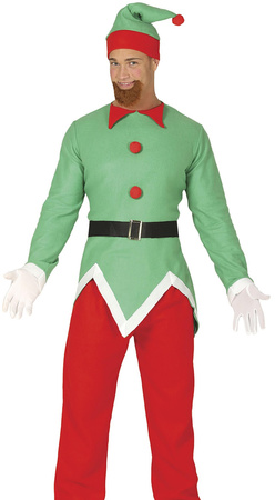 Strój Kostium Przebranie ELF Elfa Skrzata, L