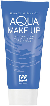 Farbka Wodna do Malowania Ciała NIEBIESKA 30ml