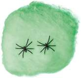 Sztuczna Pajęczyna ZIELONA 4 Pająki Halloween 60g